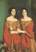 Theodore Chasseriau The Two Sisters (mk05) France oil painting artist
